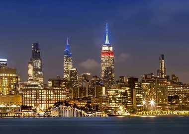 NYC Midtown Manhattan Skyline