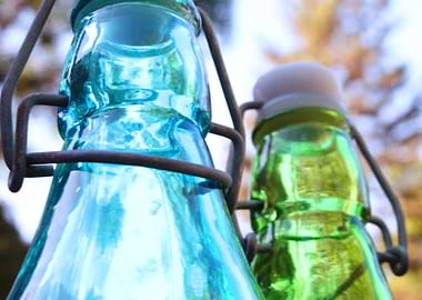 Vintage Glass Bottles