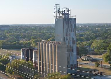 Grapevine Grain Silos