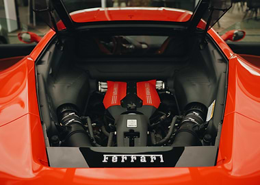 Ferrari (FERRARI 488 GTB) Engine Bay