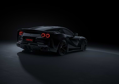 Black Ferrari 812 Superfast