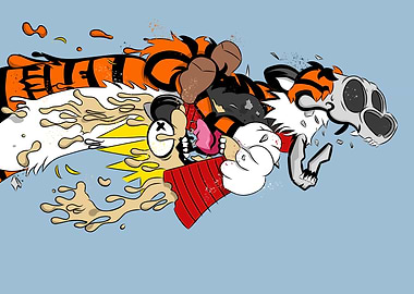 Calvin and Hobbes Flight