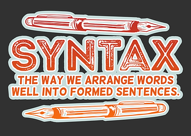 Syntax Funny English Language