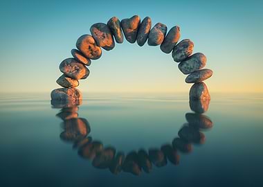 Stone Arch Reflection