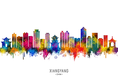 Xiangyang City Skyline