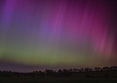 Aurora Borealis Night Sky
