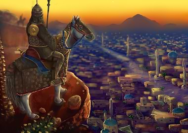 Warrior on Horseback