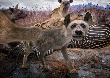 Hyena Close-Up