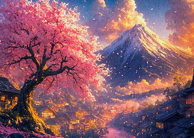 Cherry Blossom Mountain