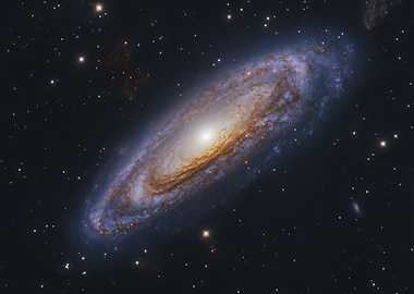 Spiral Galaxy Deep Space