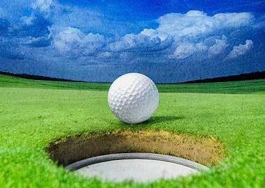 Golf Ball Green