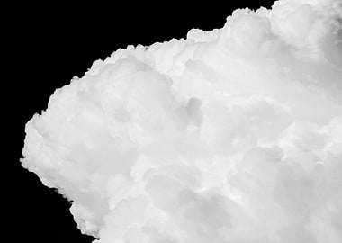 White Cloud in the Black Sky