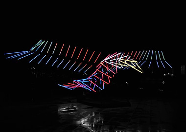 Neon Light Installation