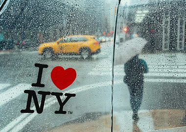 I Love NY Rain