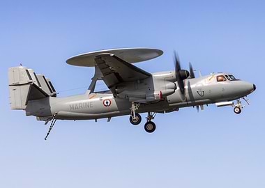 French Navy E-2C Hawkeye