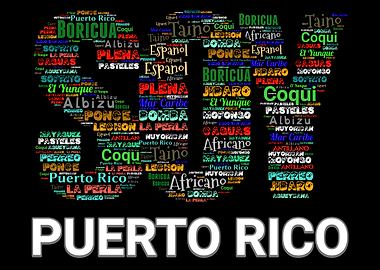 Puerto Rico Word Cloud