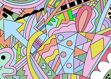 Abstract Geometric Pattern