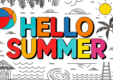 Hello Summer Greeting