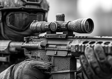 Military Rifle Scope