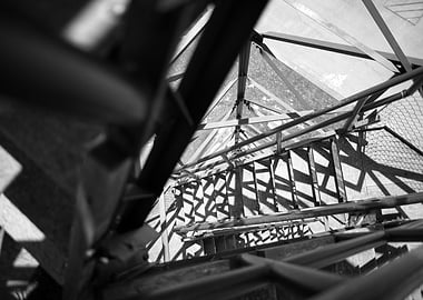 Down the Fire Tower Stairs