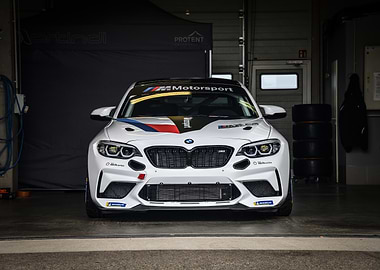 BMW M Motorsport Race Car