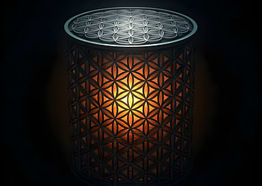 Flower of Life Lamp