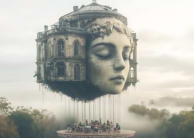 Floating Mansion Head