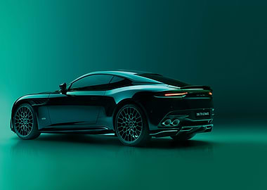 Black Luxury Sports Car