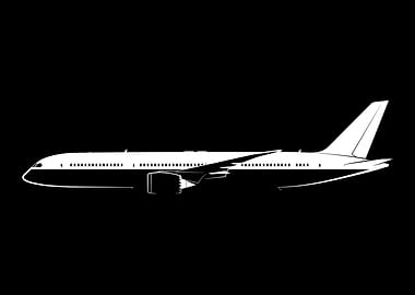 787 Silhouette