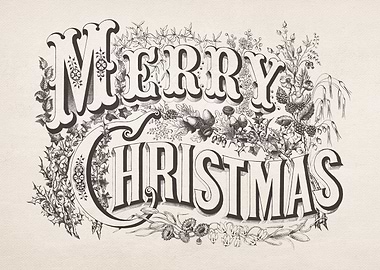 Vintage Christmas Greeting