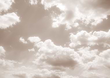 Soft Beige Clouds 5
