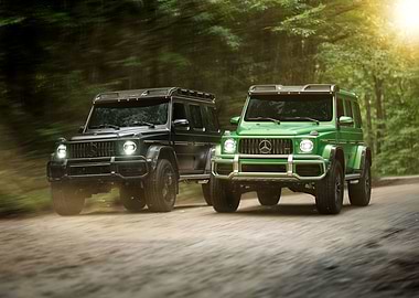 Mercedes-Benz G-Wagon Duo