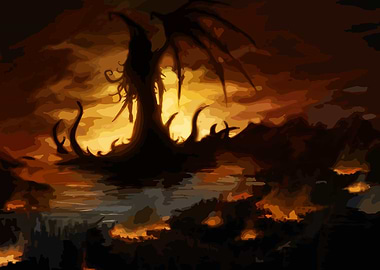 Dark Fantasy Silhouette