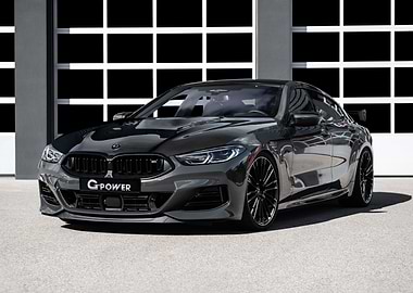 Black BMW G-Power Coupe