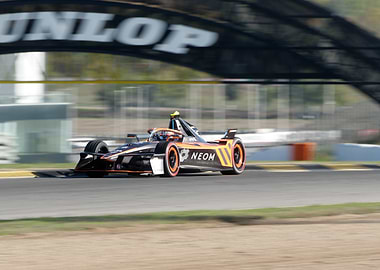 Taylor Barnard NEOM McLaren on Track
