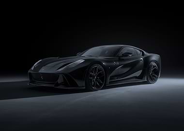 Black Ferrari 812 Superfast