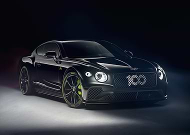 Black Bentley Continental GT