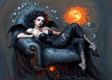 Gothic Vampire Queen