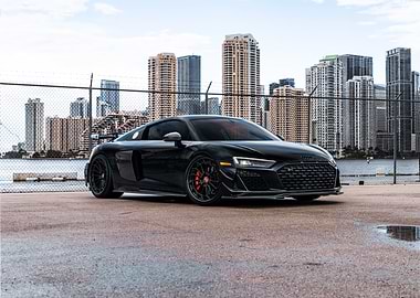 Black Audi R8