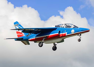 Dassault Dornier Alpha Jet Landing