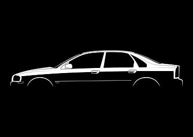 S80 (1998) Silhouette