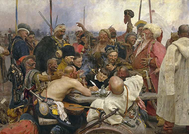 Cossack Council Painting