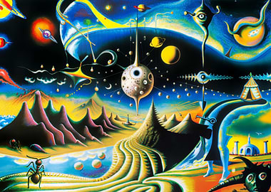 salvador dali outer space