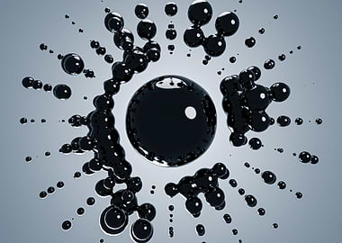 Ferrofluid Abstract