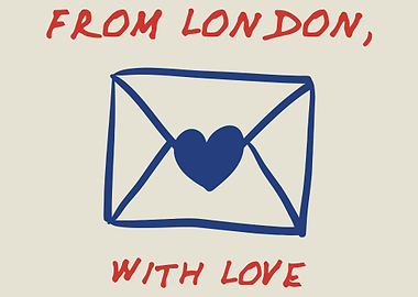 From London With Love Envelope