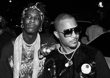 Young Thug and Chris Brown