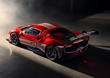 Ferrari 499P Race Car