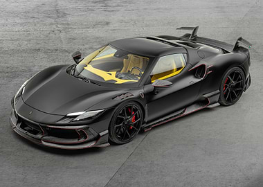 Black Ferrari SF90 Stradale