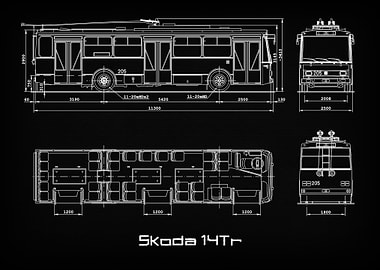 Skoda 14Tr Trolleybus
