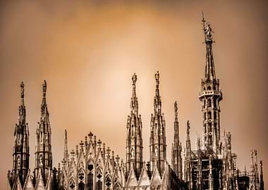 Milan Cathedral Spires